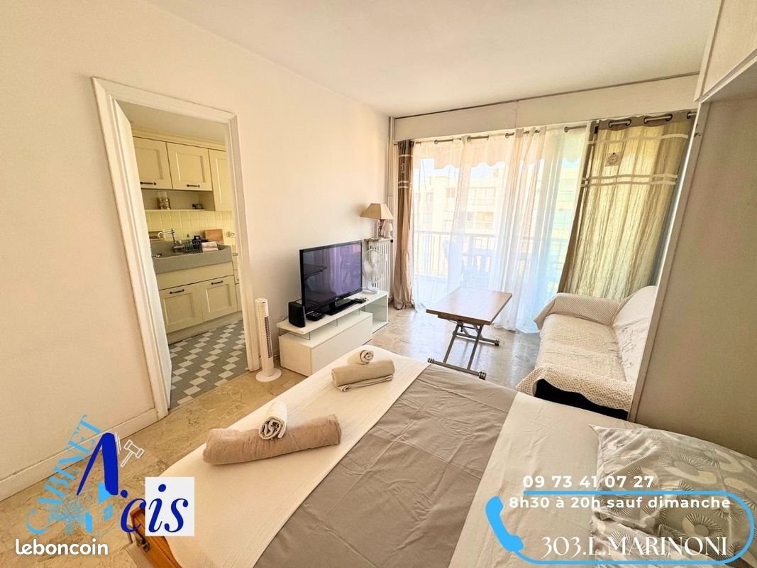 Appartement à louer, 29m², Beaulieu-sur-Mer