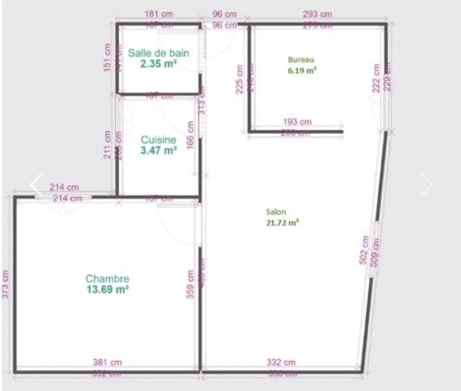 Appartement à vendre, 48m², Vincennes