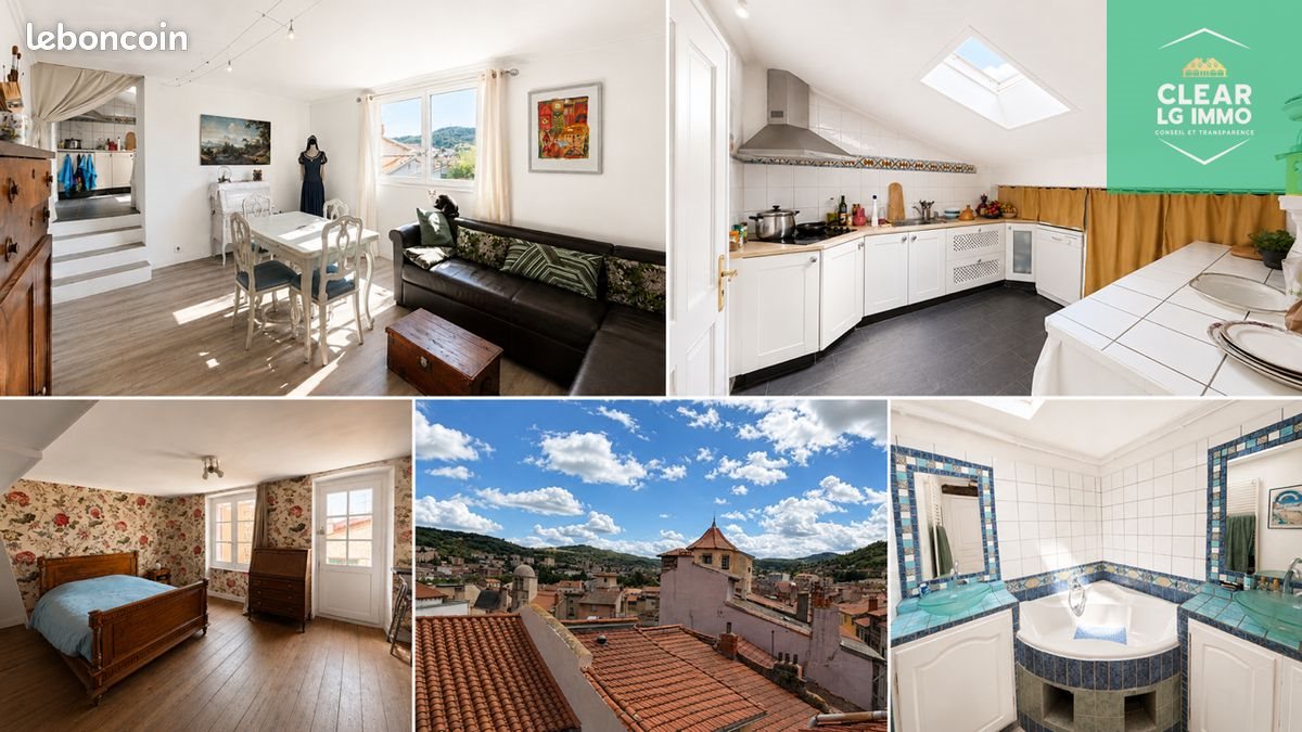 Appartement à vendre, 74m², Le Puy-en-Velay