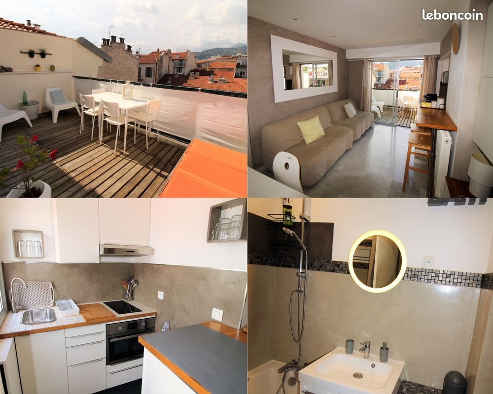 Appartement à louer, 21m², Nice