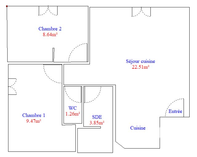Appartement à vendre, 46m², Villeneuve-lès-Maguelone