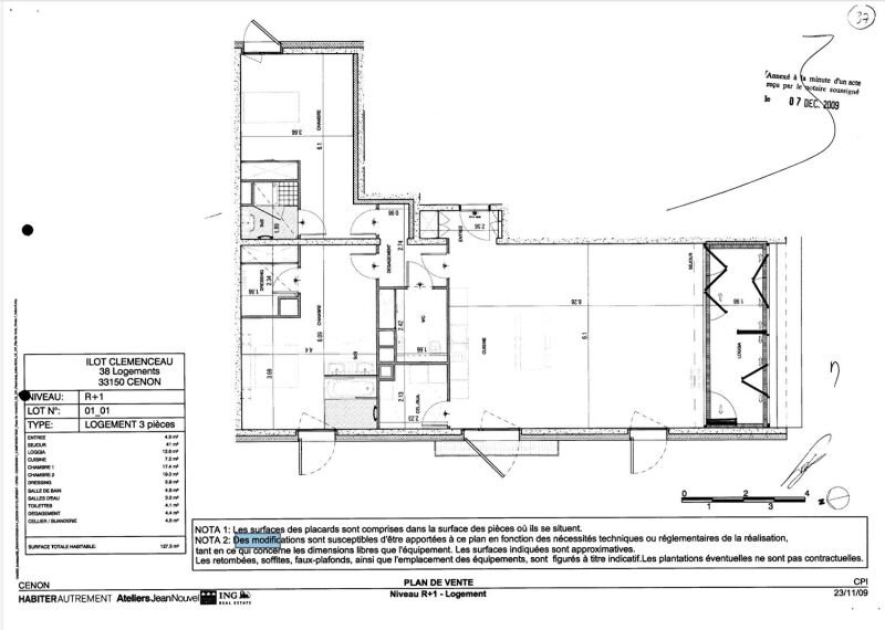 Appartement à louer, 114m², Cenon
