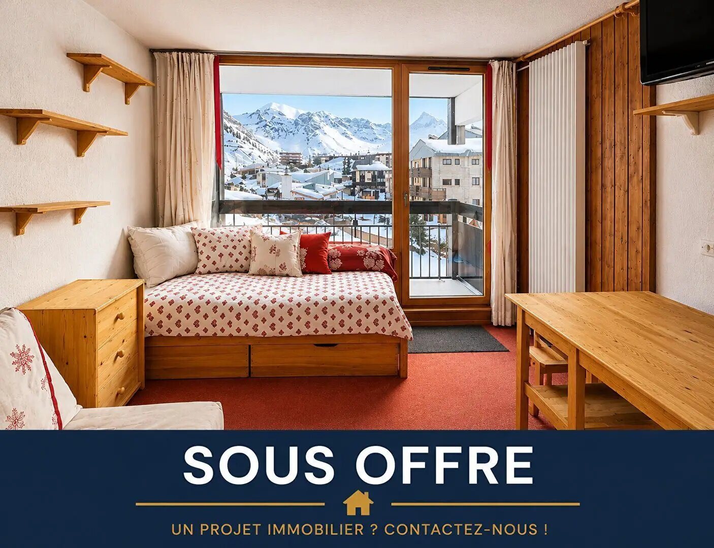Appartement à vendre, 21m², Tignes