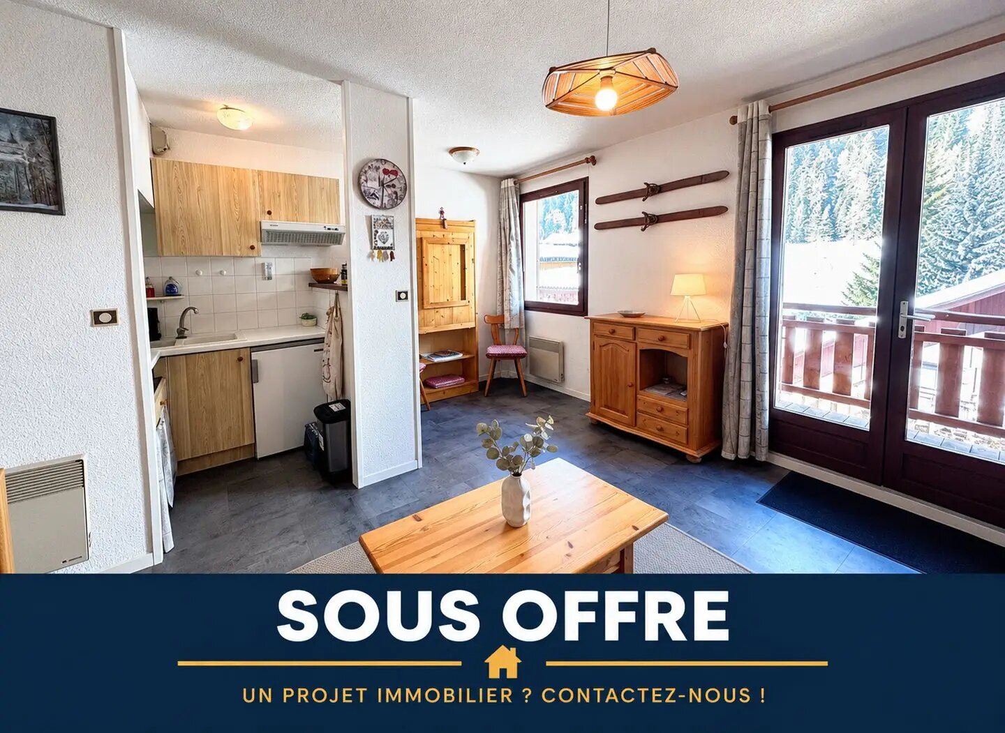 Appartement à vendre, 26m², Tignes