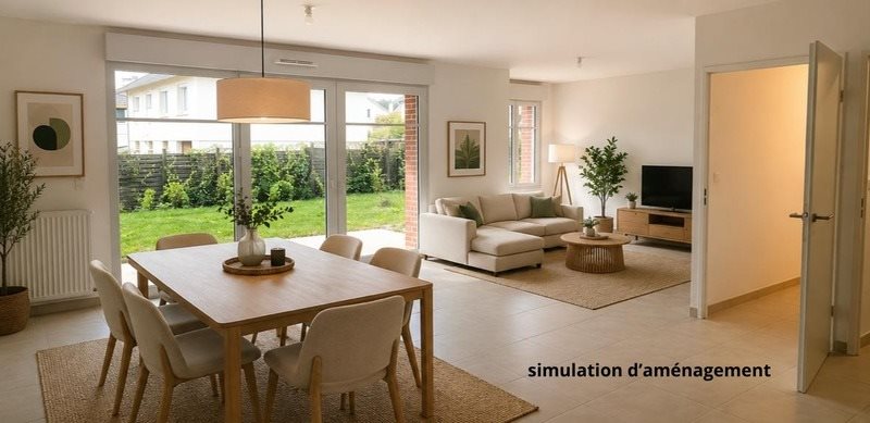 Appartement à vendre, 67m², Pont-l'Evêque