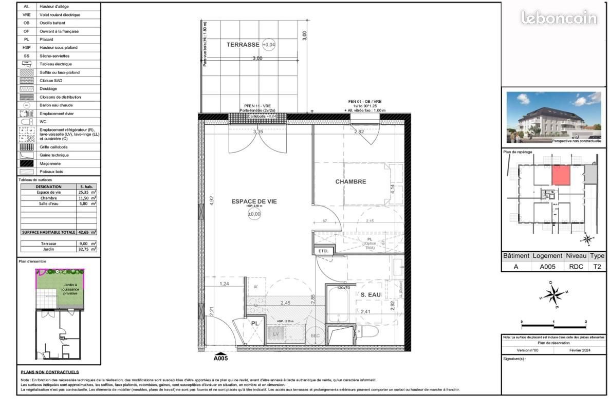 Appartement à louer, 42m², Cholet