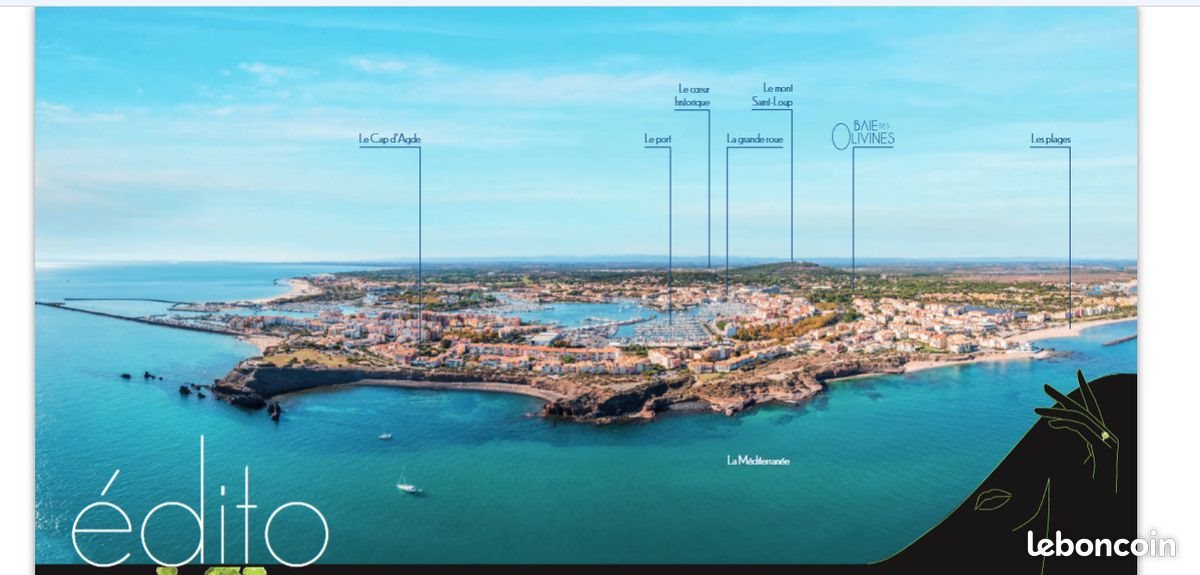 Appartement à louer, 41m², Agde (Cap d'Agde)