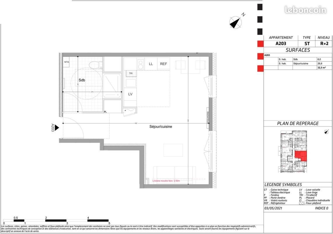 Appartement à louer, 32m², Montigny-lès-Metz