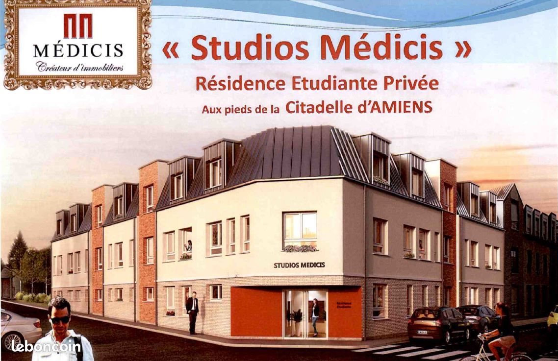 Appartement à louer, 19m², Amiens