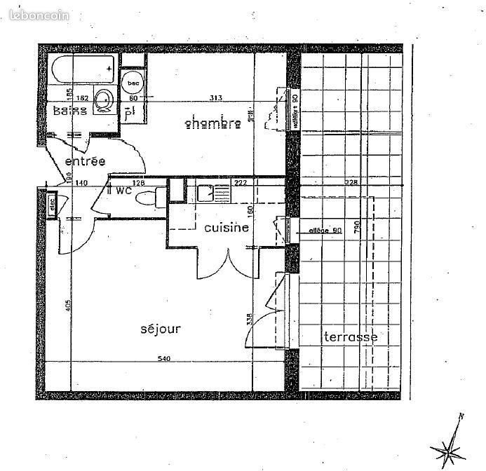Appartement à louer, 41m², Nantes