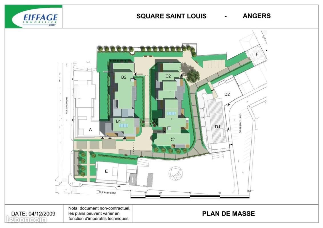 Appartement à louer, 66m², Angers