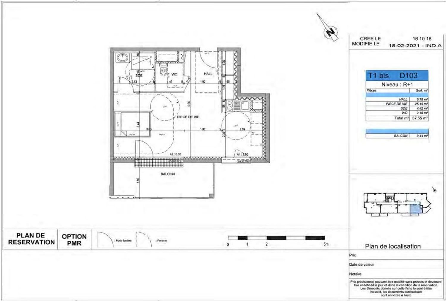 Appartement à louer, 37m², Perrigny-lès-Dijon