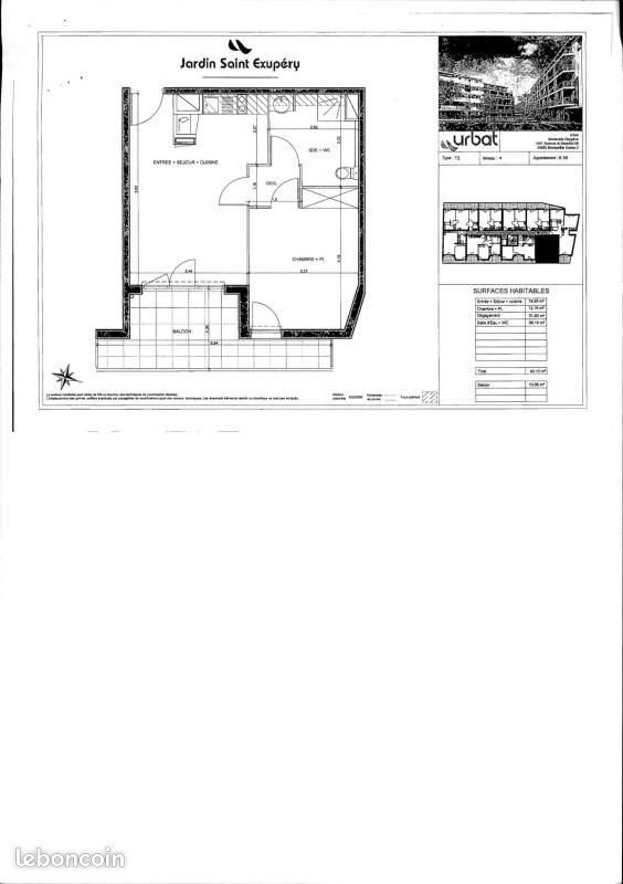 Appartement à louer, 40m², La Seyne-sur-Mer