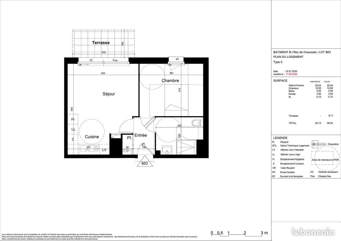 Appartement à louer, 42m², Tourcoing