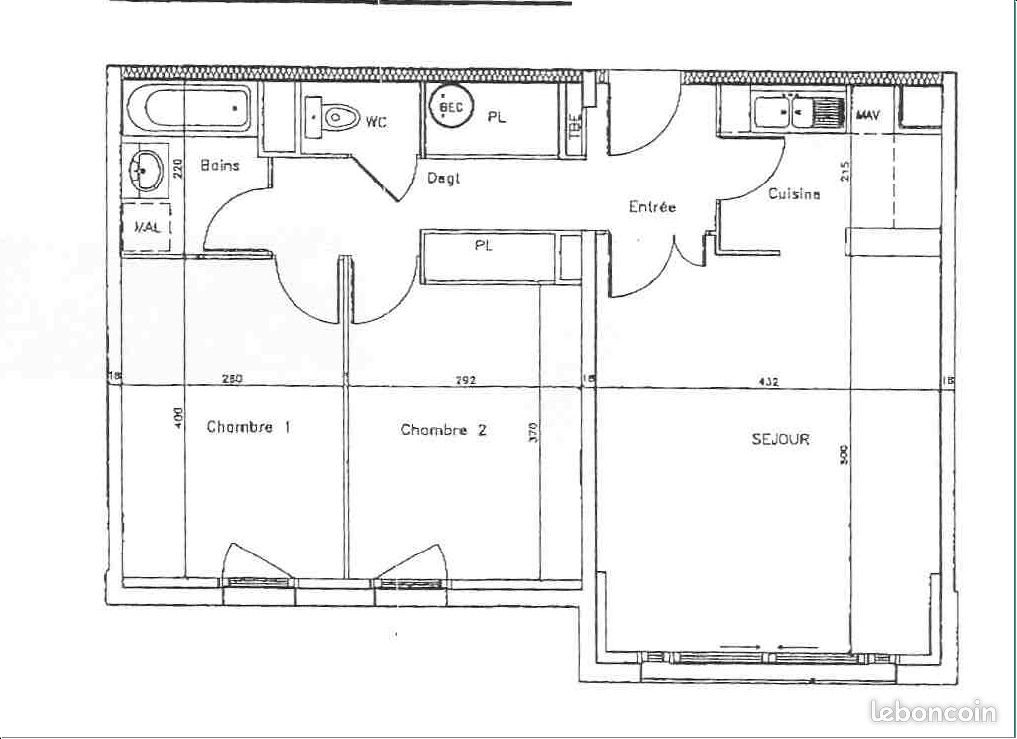 Appartement à louer, 66m², Saint-Sébastien-sur-Loire