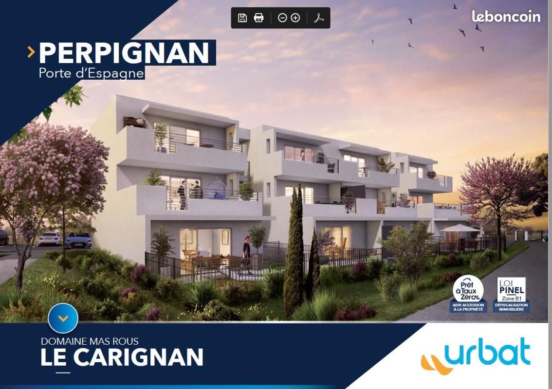 Appartement à louer, 38m², Perpignan