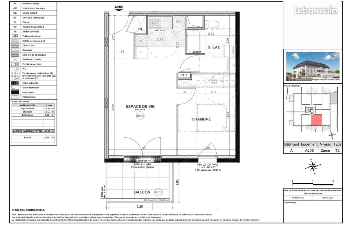 Appartement à louer, 42m², Cholet