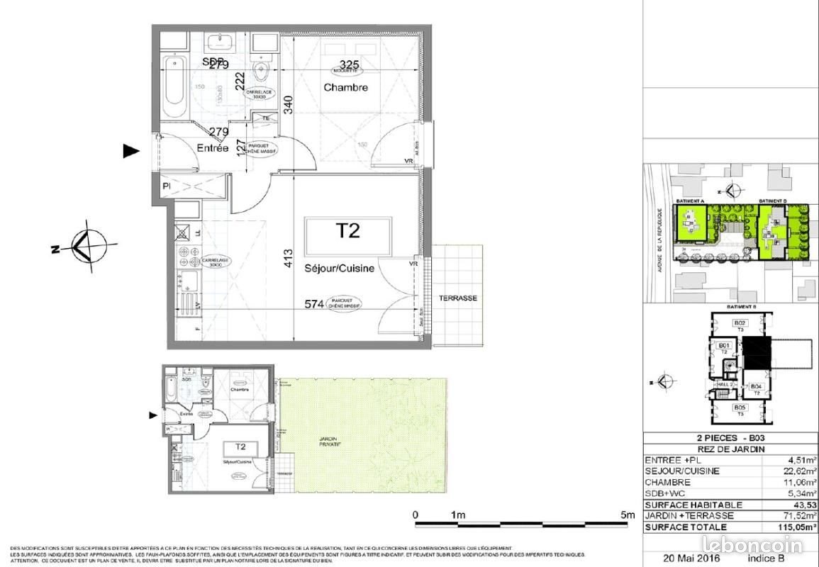 Appartement à louer, 43m², Combs-la-Ville