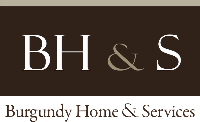 company logo : Burgundy Home & Services