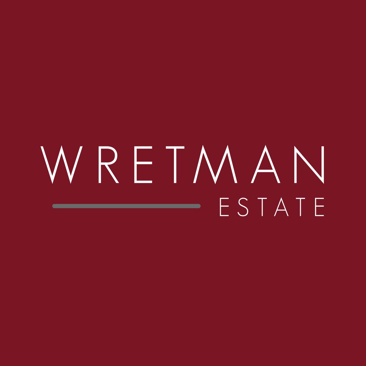 company logo : Wretman Estate 