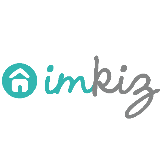 company logo : imkiz, l'agence immobilière 100% digitale